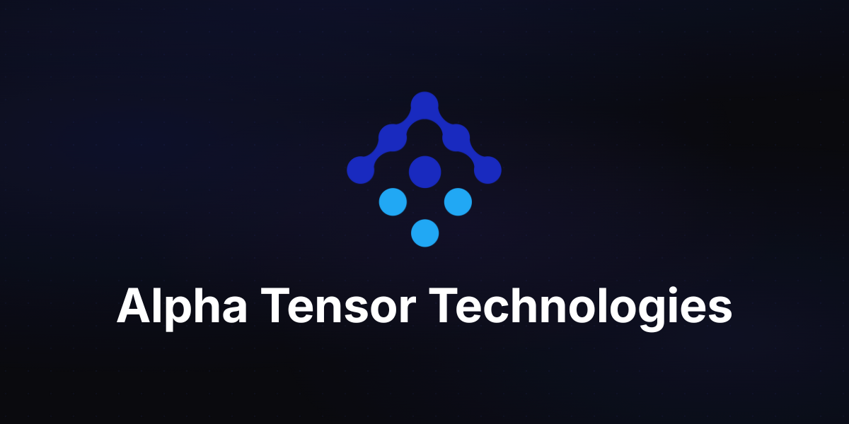 Alpha Tensor Technologies - Generative AI for Finance